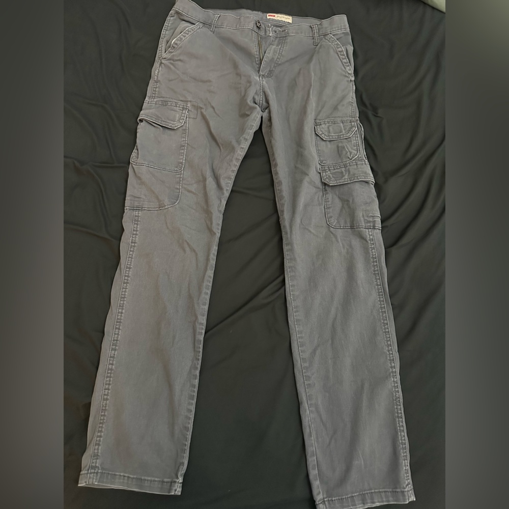 Wrangler Gray Cargo Pants